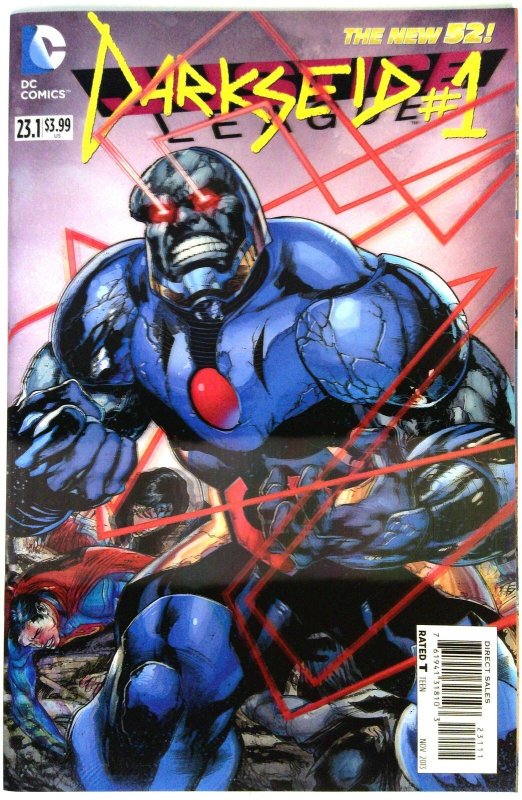 Justice League #23.1 (DC Comics, 2013), raw comic book in NM- condition — front cover