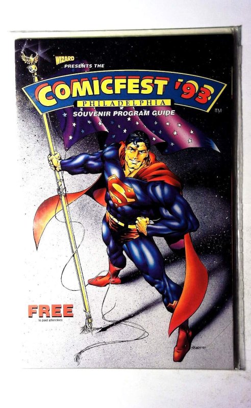 Comicfest '93 Philadelphia Program Guide #0 (1993), raw, ungraded comic book — front cover