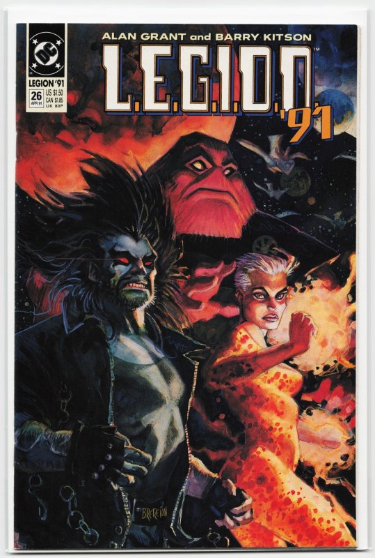 L.e.g.i.o.n #26 (1991), raw, ungraded comic book — front cover