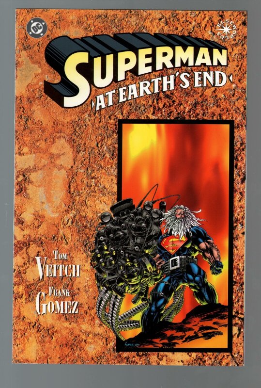 Superman: At Earth's End-Tom Veitch-TPB-trade, raw, ungraded comic book — front cover