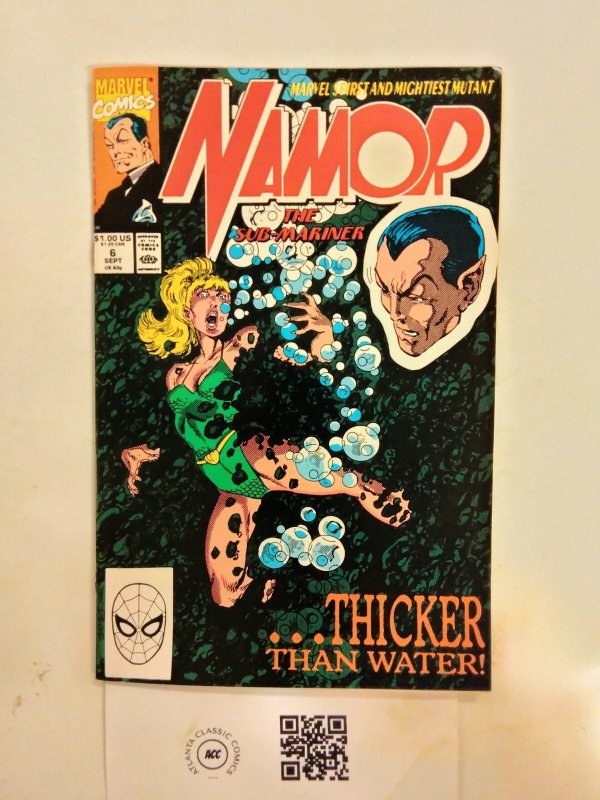 Namor #6 (Marvel Comics), raw comic book in NM condition — front cover