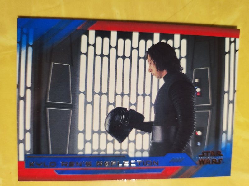 2017 Star Wars: The Last Jedi Series 2 Blue #19 (2017), raw, ungraded comic book — front cover