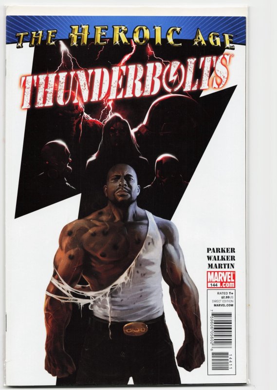 Thunderbolts #144 (Marvel Comics, 2010), raw, ungraded comic book — front cover