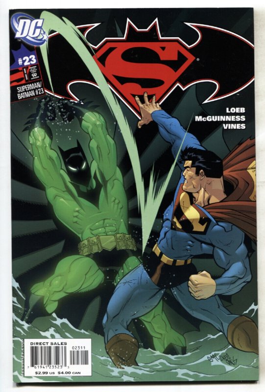 Superman/Batman #23 - 2005 - DC - NM- - Comic Book (DC Comics, 2005), raw comic book in NM- condition — front cover