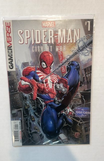 Marvel's Spider-Man: City at War #1 (Marvel Comics, 2019), raw, ungraded comic book — front cover