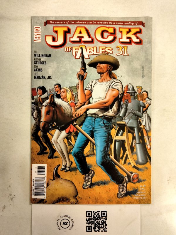 Jack of Fables #31 (DC Comics), raw comic book in NM condition — front cover