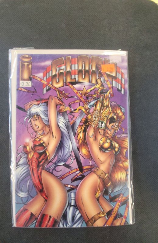 Glory #10 (Image Comics, 1996), raw, ungraded comic book — front cover