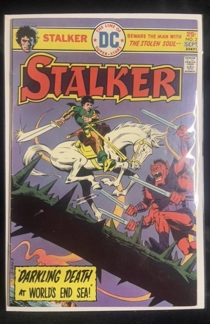 Stalker #2 (DC Comics, 1975), raw, ungraded comic book — front cover