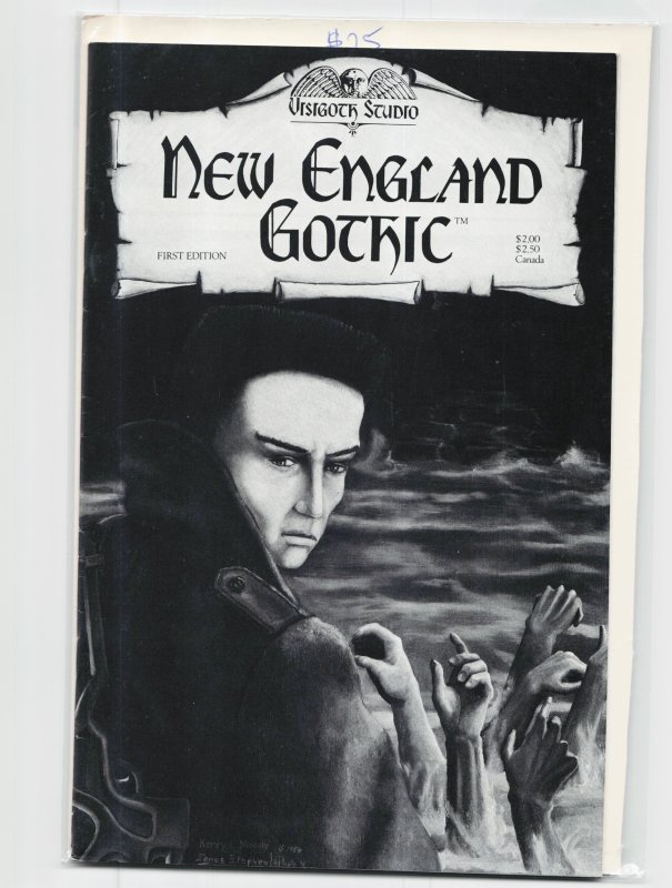 New England Gothic (1986) (1986), raw, ungraded comic book — front cover