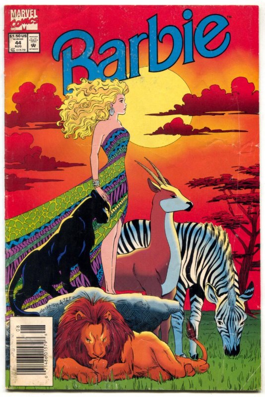 Barbie #44 (Marvel Comics, 1994), raw comic book in VG condition — front cover