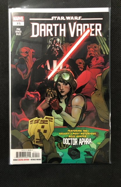 Star Wars: Darth Vader #35 (2023), raw, ungraded comic book — front cover