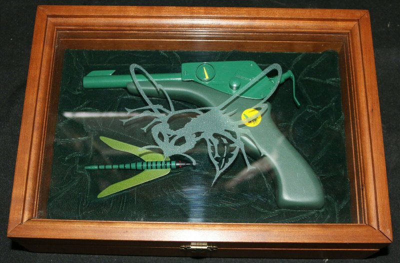 The Green Hornet Handmade Stinger in Wooden Display Case, raw, ungraded comic book — front cover