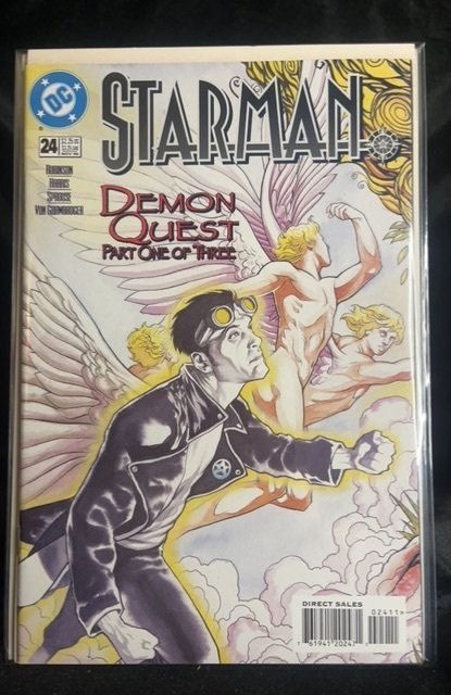 Starman #24 (DC Comics, 1996), raw, ungraded comic book — front cover