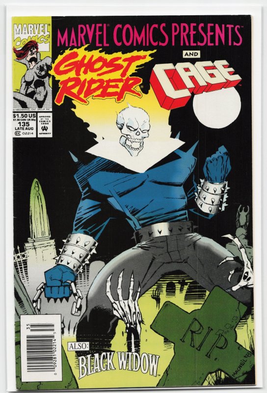 Presents #135 (Marvel Comics, 1993), raw, ungraded comic book — front cover