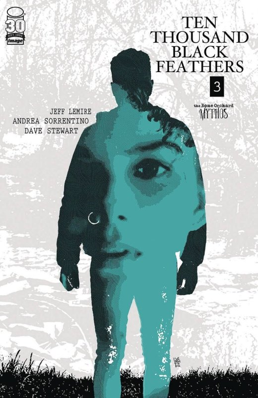 Bone Orchard Black Feathers #3 (Image Comics, 2022), raw, ungraded comic book — front cover