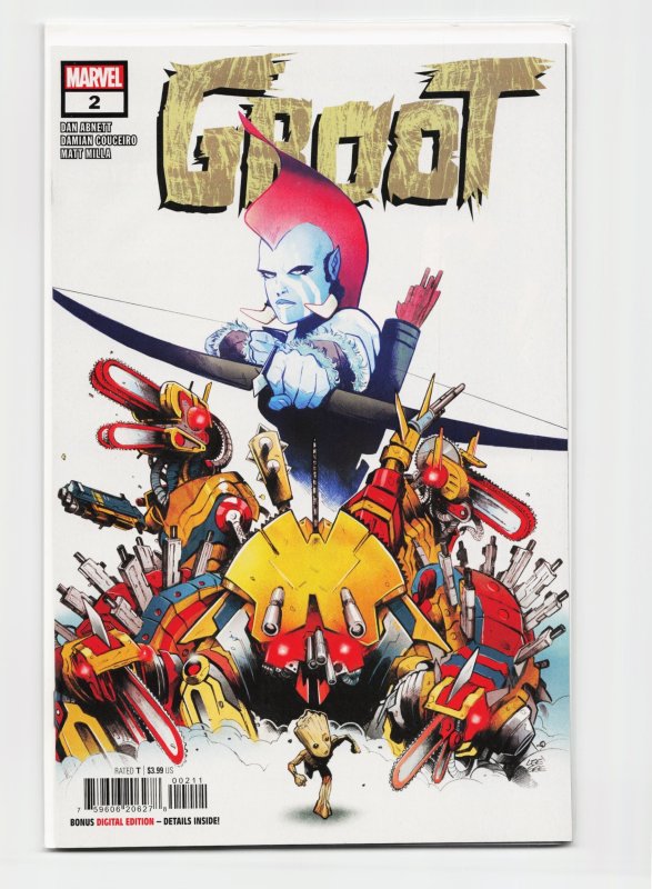 Groot #2 (2023), raw, ungraded comic book — front cover