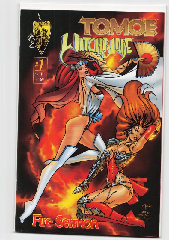 Tomoe / Witchblade (1996) Witchblade (1996), raw, ungraded comic book — front cover