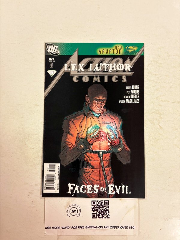 Action Comics #873 (DC Comics), raw comic book in NM condition — front cover