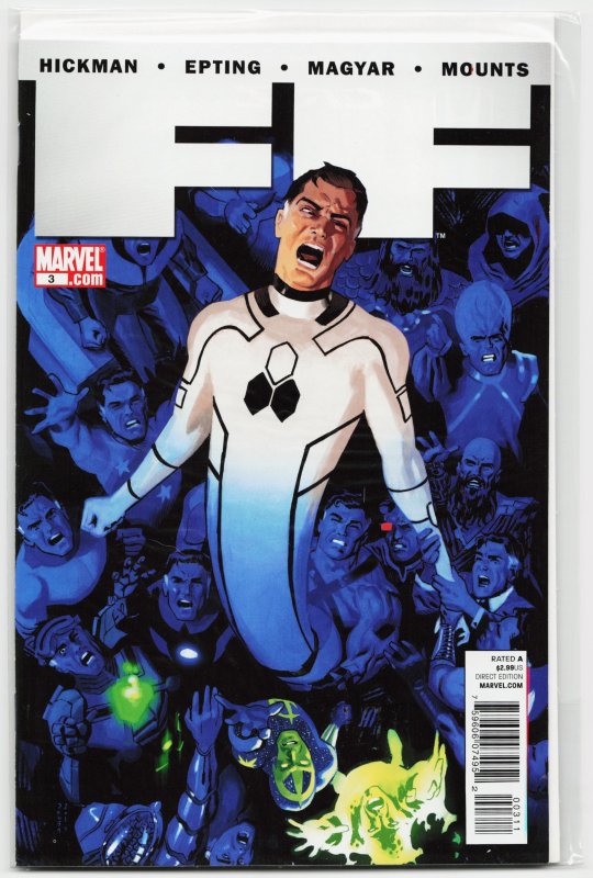 FF #3 (Marvel Comics, 2011), raw, ungraded comic book — front cover