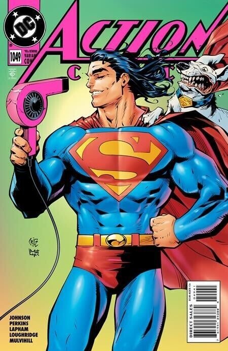 Action Comics #1049 (DC Comics, 2016), raw comic book in NM condition — front cover