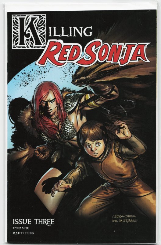 Killing Red Sonja #3 (2020), raw, ungraded comic book — front cover