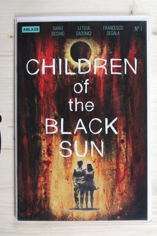 Children of the Black Sun #1 (2023), raw comic book in NM+ 9.6 condition — front cover