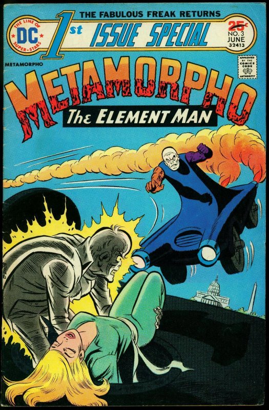 1st Issue Special #3 (DC Comics, 1975), raw comic book in FN condition — front cover