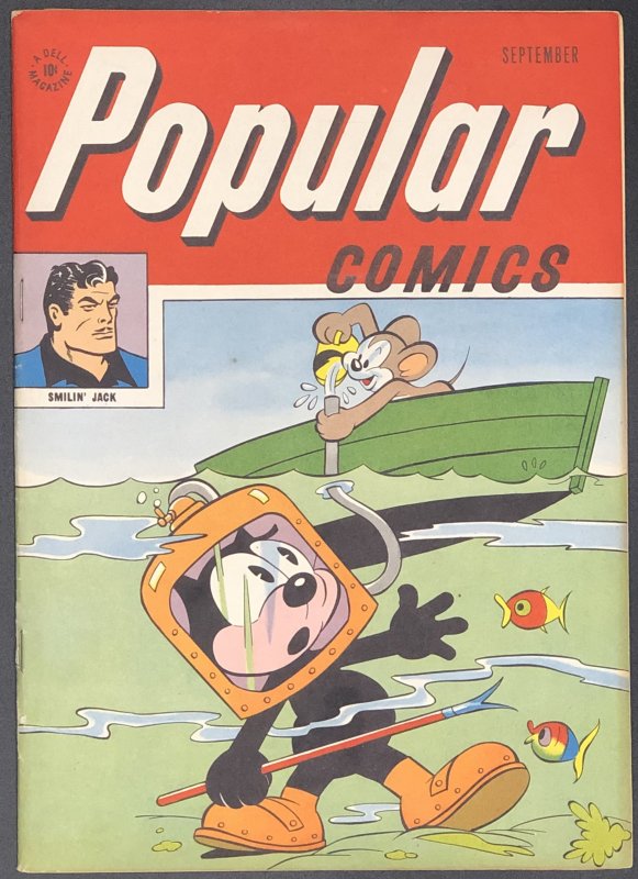 Popular Comics #139 (Dell Comics, 1947), raw comic book in FN+ condition — front cover