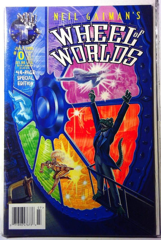 Wheel of Worlds #0 (1995), raw, ungraded comic book — front cover