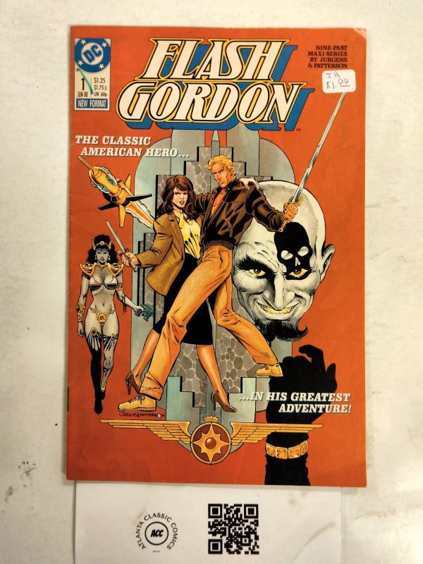 Flash Gordon #1 (DC Comics, 1966), raw comic book in NM condition — front cover