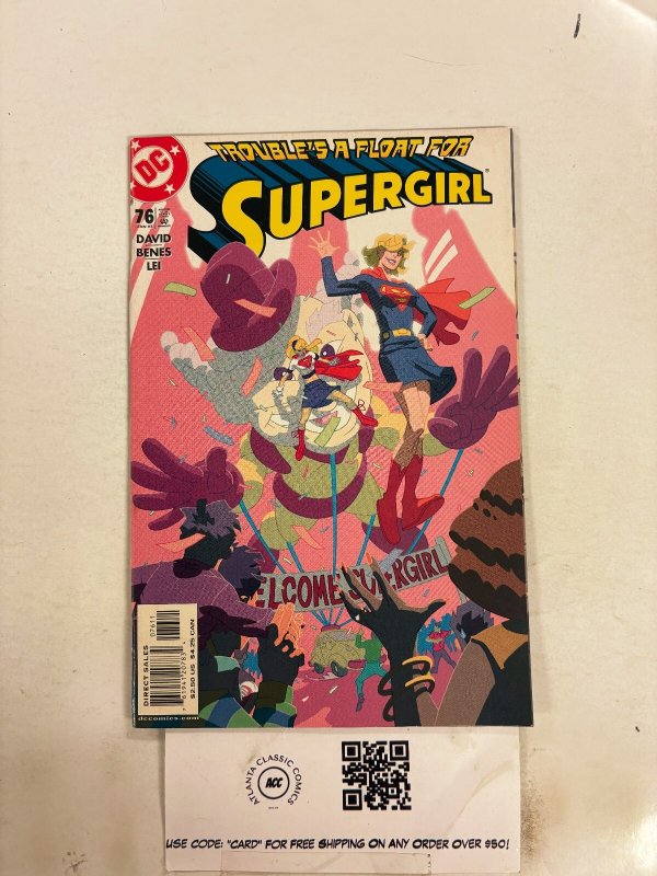 Supergirl #76 (DC Comics), raw comic book in NM condition — front cover