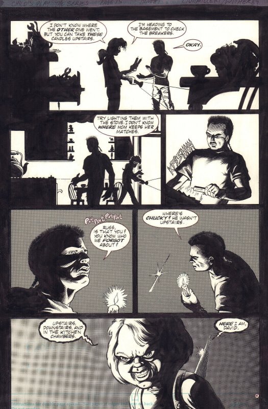 Child's Play #1 (1991), raw, ungraded comic book — front cover