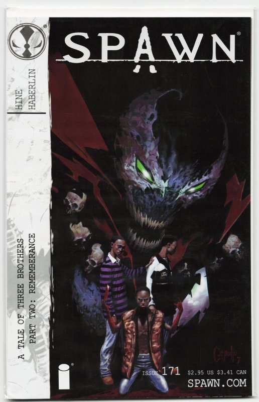 Spawn #171 (Image Comics, 2007), raw, ungraded comic book — front cover