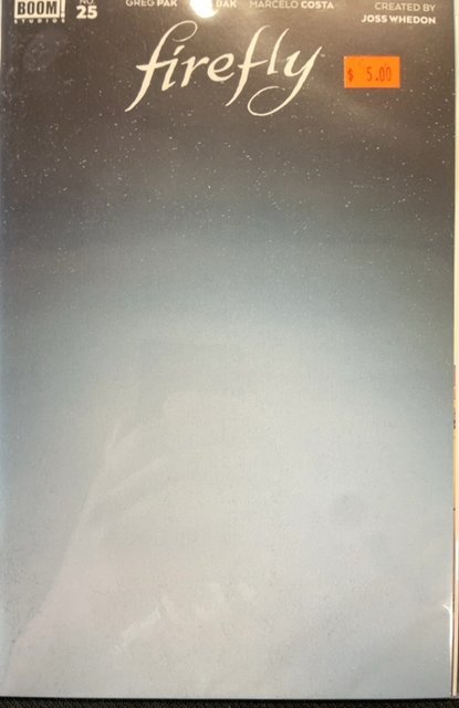Firefly #25 (2021), raw, ungraded comic book — front cover