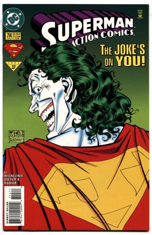 Action #714 (DC Comics, 1995), raw comic book in VF/NM condition — front cover