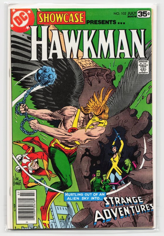 Showcase #102 (DC Comics, 1978), raw, ungraded comic book — front cover