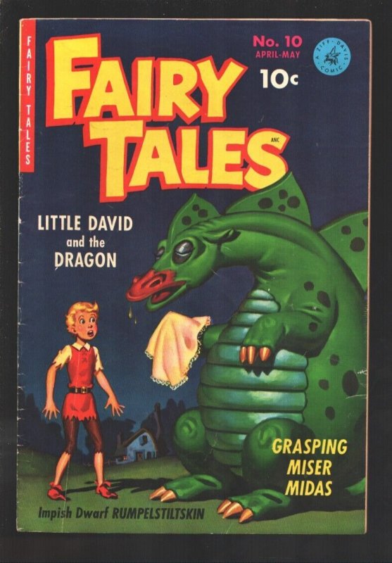 Fairy Tales #10 (Ziff-Davis, 1951), raw, ungraded comic book — front cover