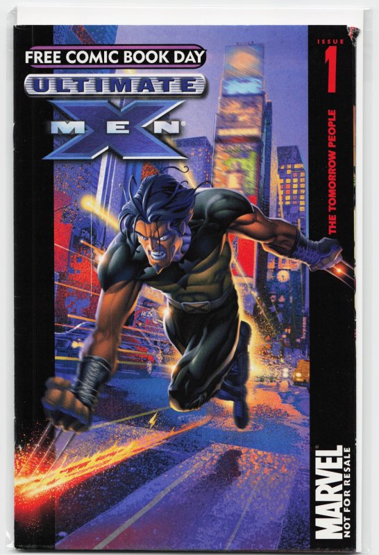 Ultimate X-Men #1 (Marvel Comics, 2003), raw, ungraded comic book — front cover