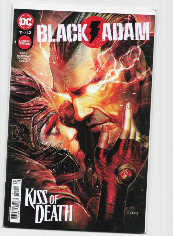 Black Adam #11 (DC Comics, 2023), raw, ungraded comic book — front cover