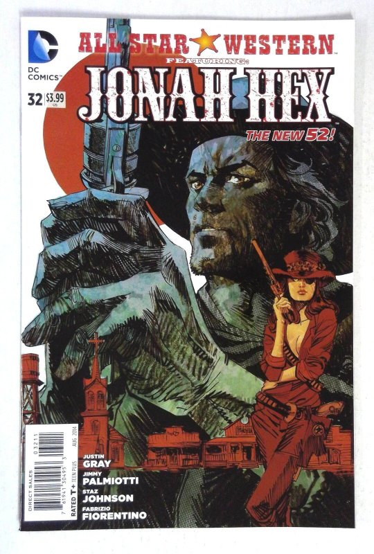 All Star Western #32 (DC Comics, 2014), raw comic book in NM- condition — front cover