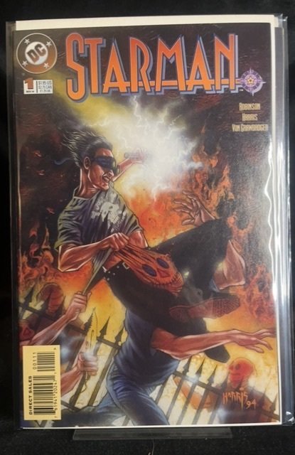 Starman #1 (DC Comics, 1994), raw, ungraded comic book — front cover