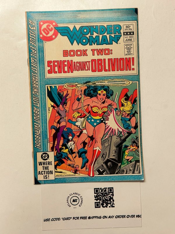Wonder Woman #292 (DC Comics), raw comic book in VF condition — front cover