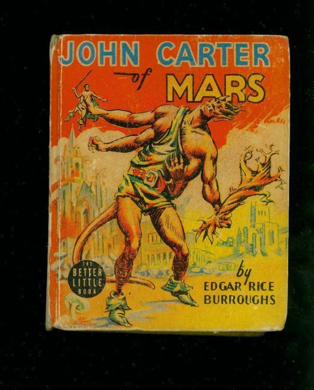 John Carter of Mars-Edgar Rice Burroughs #1402, raw comic book in VG condition — front cover