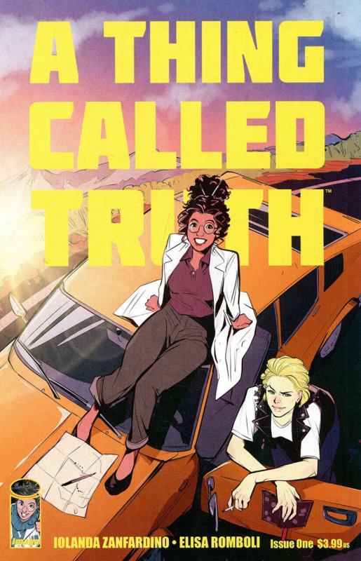 A Thing Called Truth #1 (Image Comics, 2021), raw comic book in VF/NM condition — front cover