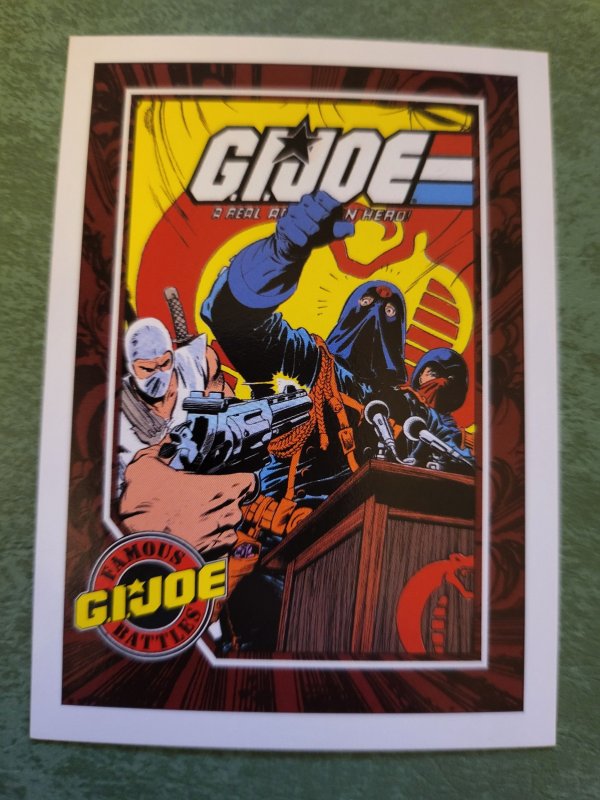 1991 Impel G.I. Joe Trading Card #167 (1991), raw, ungraded comic book — front cover