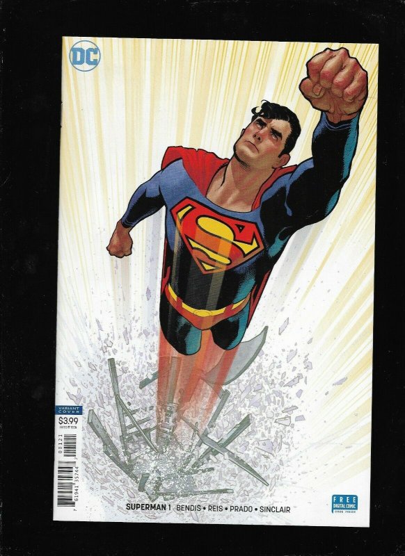 Superman #1 (DC Comics, 2018), raw comic book in 9.2 condition — front cover
