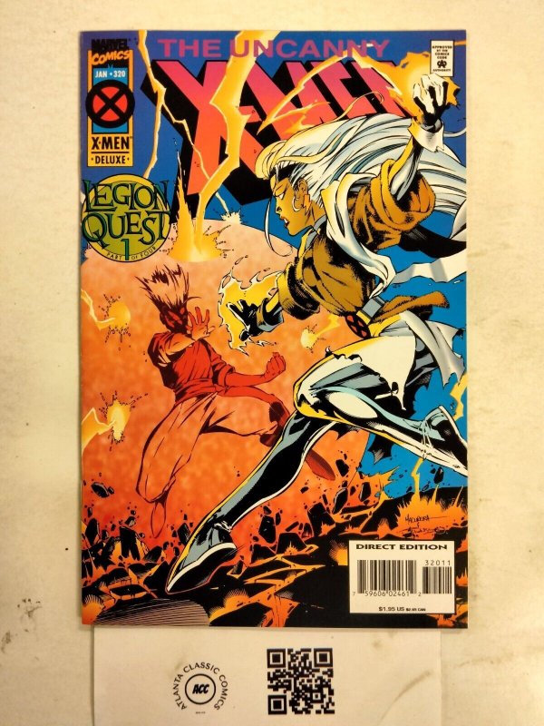 The Uncanny X-Men #320 (Marvel Comics, 1995), raw comic book in NM condition — front cover