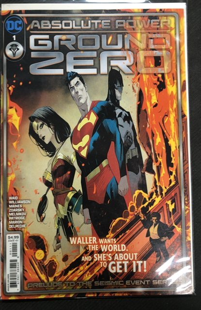 Absolute Power: Ground Zero (2024) (2024), raw, ungraded comic book — front cover