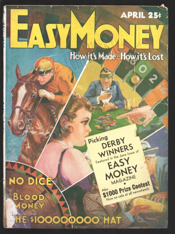 Easy Money #1, raw, ungraded comic book — front cover
