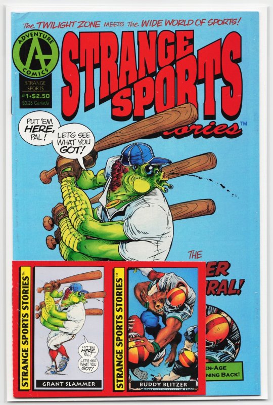 Strange Sports Stories #3 (DC Comics, 1992), raw, ungraded comic book — front cover